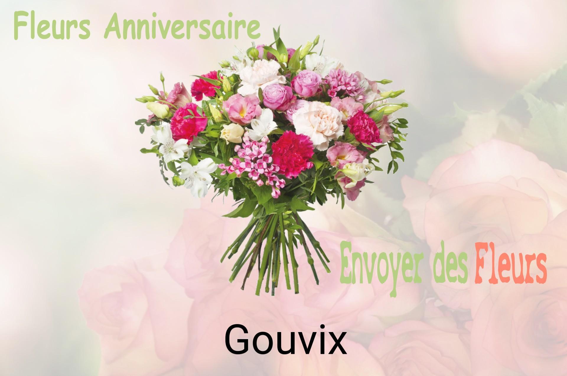 Bouquet de fleurs d’anniversaire livré à Gouvix